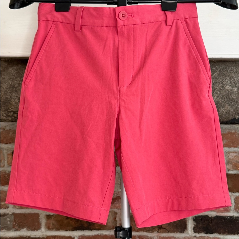 Vineyard Vines Coral Flat Front Shorts